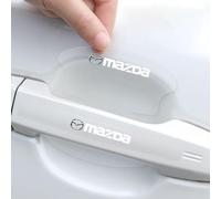 Protectores de Manija de Puerta de Coche para Mazda CX-30 CX-5 CX-7 CX-8 CX-9 MX-5 MS CX4, Protector de Arañazos con Manijas Empotradas Y Ranuras, Protectora Pintura Transparente