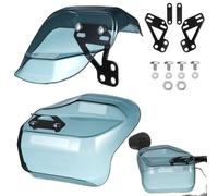 Protectores de Manillar para Motocicleta y Scooter, Bloquean Viento y Frío | Resina PC y Plástico, Accesorios y Herrajes de Montaje, para Uso en Manillar