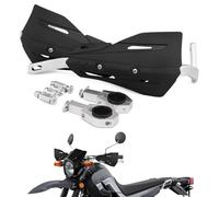 Protectores de Mano de Aluminio para Motocross de 22 mm y 28 mm con Kits de Montaje universales para Honda, Yamaha, Kawasaki, Suzuki, KTM, Dirt Bike, MX, Supermoto, Racing, ATV, Quad KAYO (Negro)