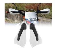 Protectores De Mano para H&usqvarna TE 300 TE300 2017 2018 Protectores De Mano para Motocicleta Protector De Mano Guardamanos Motocicleta(Blanco)