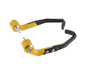 Protectores de Mano para Moto Ajuste para YZF R7 2021-2023, manija de Freno de Motocicleta, Protege el Protector de Mano Profesional Ajustable CNC(1-Pair-Gold)