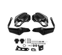 Protectores de Mano para Moto Extensión Protector Manos Y Parabrisas para Manillar Motocicleta para Transalp 750 XL750 XL 750 2023- Moto Paramanos(Set A - Black Black)