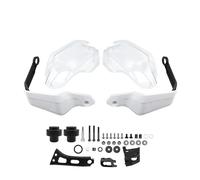 Protectores de Mano para Moto Extensión Protector Manos Y Parabrisas para Manillar Motocicleta para Transalp 750 XL750 XL 750 2023- Moto Paramanos(Set A - White TP)