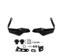 Protectores de Mano para Moto Extensión Protector Manos Y Parabrisas para Manillar Motocicleta para Transalp 750 XL750 XL 750 2023- Moto Paramanos(Set B - Black)