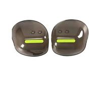 Protectores De Mano Para Moto Moto Scooter | ATV Con Tira Reflectante Nocturna Desmontar Protector De Mano Viento Cubeta Paramanos(Round Style)