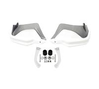 Protectores De Mano Para Moto Para F800GS F700GS | 2013-2018 Guardamanos Protectores De Parabrisas Protección Contra Viento Y Mano Cubeta Paramanos(White Grey Set)