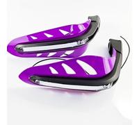 Protectores de mano para motocross, resistentes, impermeables, para manillar MX Racing para surron Beta RR Kayo Scooter Ebike bicicleta eléctrica Protección contra caídas (morado)