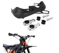 Protectores de mano universales de aluminio de 22 mm para motocicleta, ATV, quad, enduro y motocross, imitación de fibra de carbono