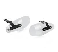 Protectores de Manos Cortavientos Manillar Parabrisas para Manillar De Motocicleta, Deflectores Viento, para Aprilia DORSODURO 750 1000 1200 CAPONORD ETV1000 EVT1200(Blanco)