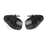 Protectores de Manos Cortavientos Manillar Parabrisas para Manillar De Motocicleta, Deflectores Viento, para Aprilia DORSODURO 750 1000 1200 CAPONORD ETV1000 EVT1200(Negro)