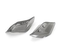 Protectores de Manos Cortavientos Manillar Paramanos De Motocicleta, Protector Manillar para MT09 Tracer 900 MT-09 2014-2017, Deflector Viento(Titanio Transparente)