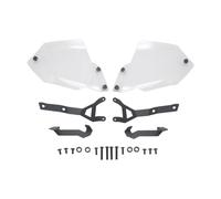 Protectores de Manos Cortavientos Manillar Paramanos Y Deflectores De Parabrisas para Yamaha Tracer 700 7 GT 2020-2021. Protector Puños A Prueba Viento para Manillar(Claro)
