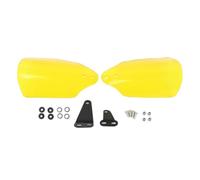 Protectores de Manos Cortavientos Manillar Paramanos Y Protector De Parabrisas para Harley Touring Electra Glide Ultra Limited CVO/SE - FLHTKSE • 2014-2020(Amarillo)