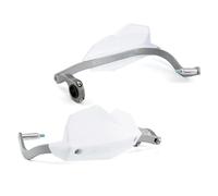 Protectores de Manos Cortavientos Manillar Protectores De Manos para Motocicleta, Deflectores Viento, Manillar para Suzuki RMZ250 RM125 DR650SE(Blanco)