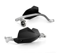 Protectores de Manos Cortavientos Manillar Protectores De Manos para Motocicleta, Deflectores Viento, Manillar para Suzuki RMZ250 RM125 DR650SE(Negro)