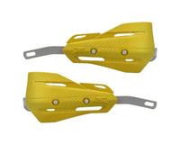 Protectores de Manos Cortavientos Manillar Protectores De Manos para Motocicleta, Manillar, Cubierta Cortavientos para CRF1000L Africa Twin, Protector contra Ramas(Amarillo)