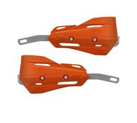 Protectores de Manos Cortavientos Manillar Protectores De Manos para Motocicleta, Manillar, Cubierta Cortavientos para CRF1000L Africa Twin, Protector contra Ramas(Naranja)