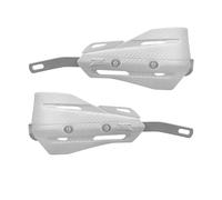 Protectores de Manos Cortavientos Manillar Protectores De Manos para Motocicleta, Manillar, Cubierta Cortavientos para CRF1000L Africa Twin, Protector contra Ramas(Blanco)