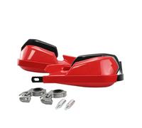 Protectores de Manos for Motocicleta, for Manillar Moto Todoterreno, ATV, Compatible con Honda, Yamaha, YZ, Suzuki, 22 mm y 28(Red)