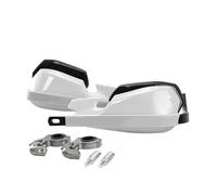 Protectores de Manos for Motocicleta, for Manillar Moto Todoterreno, ATV, Compatible con Honda, Yamaha, YZ, Suzuki, 22 mm y 28(White)