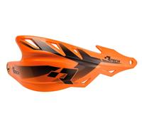 PROTECTORES DE MANOS (MANILLAS) RAPTOR, COLOR NARANJA (CON SOPORTES PARA MANILLA