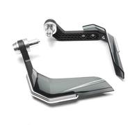 Protectores De Manos para Manillar De Motocicleta para Suzuki Scooter UY125 UU125 Paramanos Guardamanos para Moto(Plata)