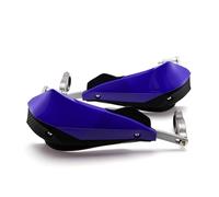 Protectores de Manos para Motocicleta 1 par 22mm 25mm 28mm Universal Motocicleta Manillar Protectores de Barra Dirt Bike guardamanos para Honda para Suzuki(Azul)
