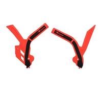protectores de marco de plástico Rtech Beta RR 2020 - 2023 rojo/negro