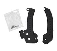 Protectores de marco UFO PLAST cubierta de marco de 2 piezas negra