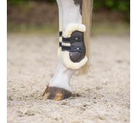 Protectores de menudillo QHP Fetlock boots Ontario - Marrón / Pony