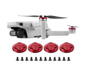 Protectores de motor de metal resistentes a la corrosión, tapa protectora del motor para minidrones DJI: protección impermeable que garantiza un