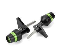 Protectores De Motor Motocicleta Deslizadores Chasis para para Aprilia RSV4 RR RF Tuono 1100 Factory APRC V4R(Green3)