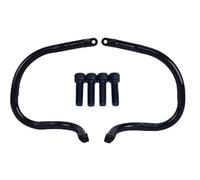 Protectores de Motor para Motos Barra de protección Delantera para Motor Motocicleta, cromada y Negra, Compatible con Indian Chief Dark Horse Bobber 2022-2024 Motos cubrecarter(1)