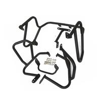 Protectores De Motor para Motos para R1200GS 2014-2017 Protector Marco Motocicleta Barra Protección Superior E Inferior Parachoques Tanque Motor(Black 1 Set)
