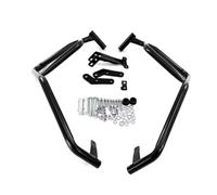 Protectores De Motor para Motos para XL750 para TRANSALP 750 2023 2024 Motocicleta Barras Protección Carretera Superior E Inferior Barra(Upper Black)
