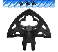 Protectores de nieve para techos de metal, topes de bloque de costura de pie, protector de hielo de techo con tornillos, topes de nieve para techos, desviador de nieve, protector de hielo para techos