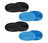 Protectores de Oídos de Silicona 4 Pares Flexibles, para Tinte de Cabello | Protección Química Cómoda y Fácil Limpieza, Uso Personal o Salón