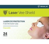 Protectores de ojos láser, desechables, vee-Shields 24 pares por caja