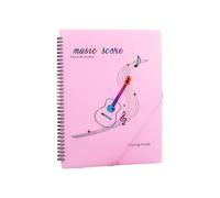 Protectores de página transparentes personalizables, 20 páginas, antirreflectantes, para partituras y partituras, protectores antihojas
