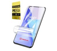 Protectores de Pantalla Hydrogel 3D WardSan para Oneplus 8 6.55'' [2 Piezas] | Antigolpes | Compatible con Carcasas TPU | Con Soporte para Teléfono Dedo para Selfie