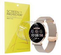 Protectores de Pantalla para XCOAST Reloj Inteligente Niños-Compatible con XCOAST Siona 2 Reloj Inteligente 1,3 Pulgadas-Película TPU Suave Transparente HD-Fácil Instalación Sin Burbujas (6Piezas)