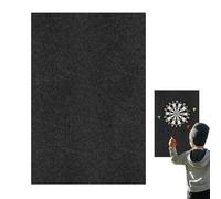 Protectores de pared para dardos - Entourage plegable 60x90x1,2 cm, fibra de poliéster fieltro | Panel grande de soporte, escudo de protección profesional de larga duración para oficinas, sala