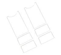 Protectores de pared para sofás, espaciadores de pared y riesgos de los | Protector de parachoques acrílico transparente para alineación de sofá cama, protectores de pared para muebles