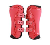 Protectores de Patas Delanteras para Caballos, Botas Deportivas Ligeras y Ajustables para Caballos Que Evitan el Deslizamiento y Absorben los Golpes. Forro Suave para Saltar. (M)