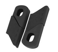 Protectores de pedalier para bicicleta, 4 unidades de protecci¨®n de manivela, color negro