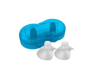 Protectores de pezones de silicona Dr Brown's T2 x2
