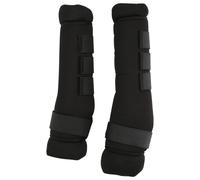 Protectores De Pierna Para Caballos Horse Guard, Pack De 4, Negro - XL