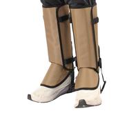 Protectores de piernas a prueba de serpientes, tela Oxford, resistente al agua, cómodo de llevar para entusiastas del aire libre y fundas dobles, polainas protectoras, camping, par actividades