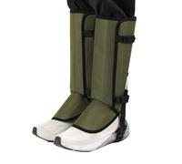 Protectores de piernas a prueba de serpientes, tela Oxford, resistente al agua, cómodo de llevar para entusiastas del aire libre y fundas dobles, polainas protectoras, camping, par actividades