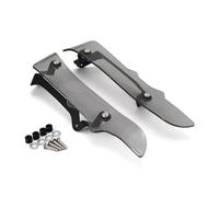 Protectores De Piernas para Motocicleta K1600B K1600 GT, Alerones Laterales, Carenado, Deflectores Viento, Guardabarros Pie ala Motocicleta(Dark Smoke)